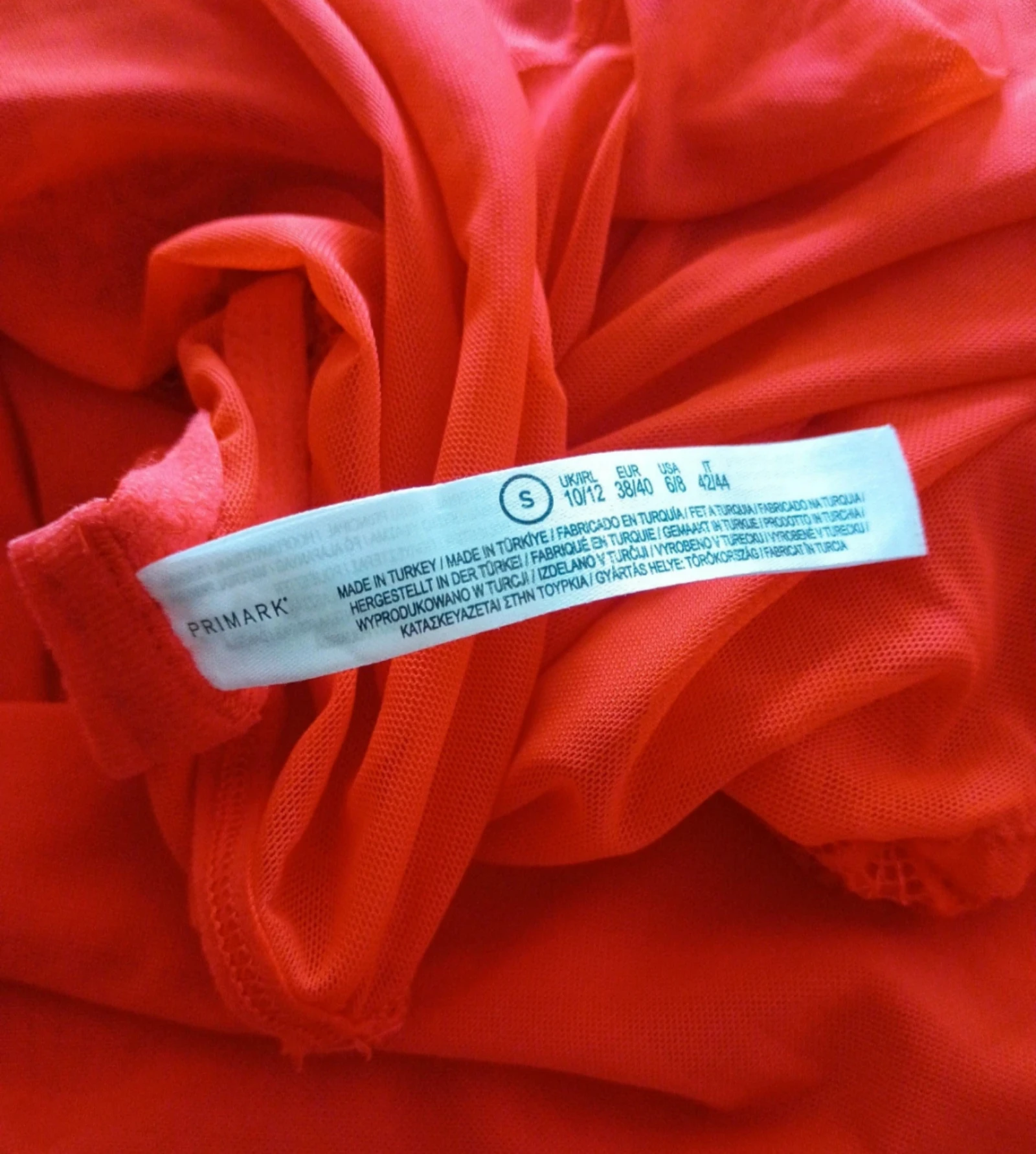 💥 Camisola vermelha coral, tamanho P – photo 3